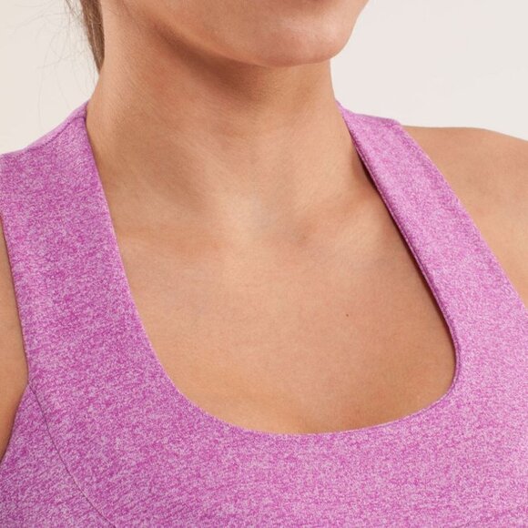 Lululemon Scoop Neck Tank- Heathered Ultra Violet - Picture 5 of 13